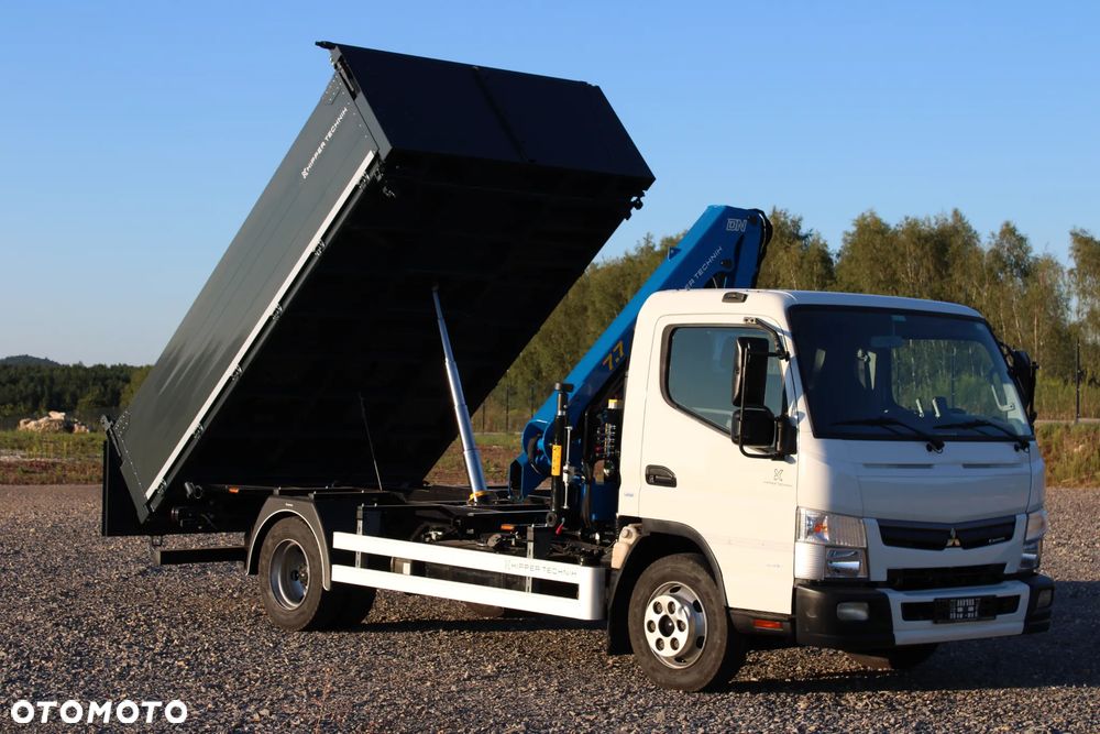 Mitsubishi FUSO Canter 9C18 Nowy 3-stronny Wywrot Kiper Wywrotka Nowy żuraw HDS DN 7.7 S2 Ładowność 4000 kg - 16
