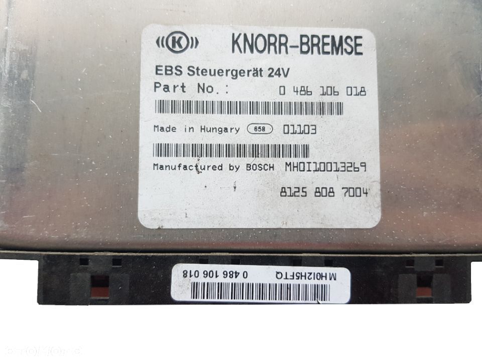 STEROWNIK MODUŁ EBS MAN TGA 81258087004 - 2