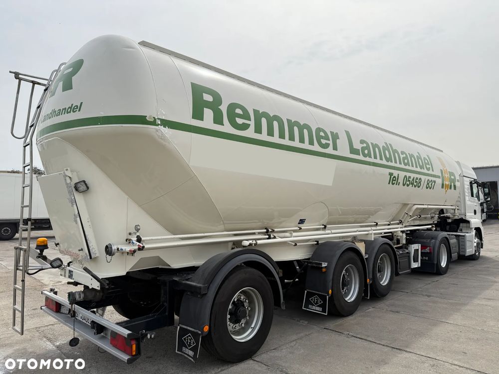 Feldbinder BPW 3 OSIE 7000kg Beczka do paszy Silos Paszowóz - 5