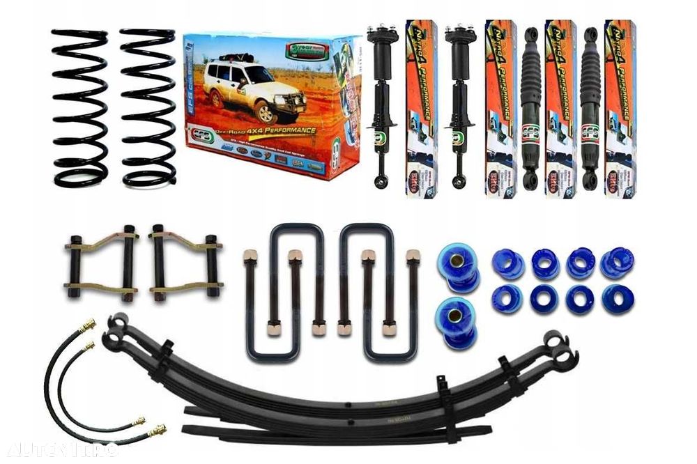 Suspensie 5cm EFS ELITE Australia Nissan Navara D40 2005-2014 - 1