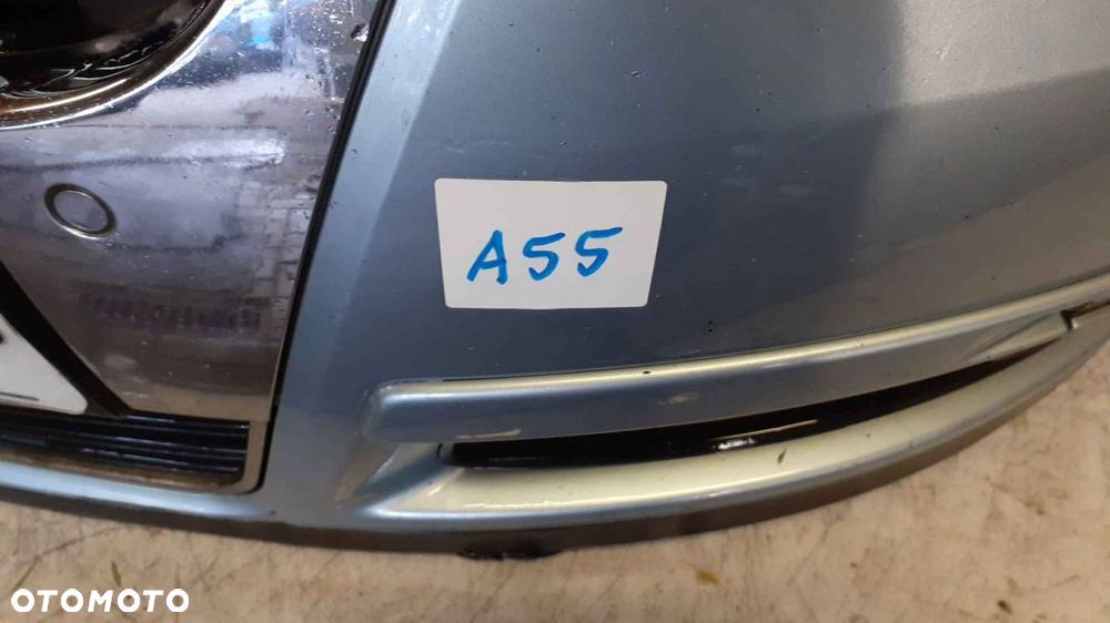 + ZDERZAK PRZÓD PRZEDNI VW VOLKSWAGEN PASSAT B6 LB5M BŁĘKITNY PDC CZUJNIKI HALOGENY - 2