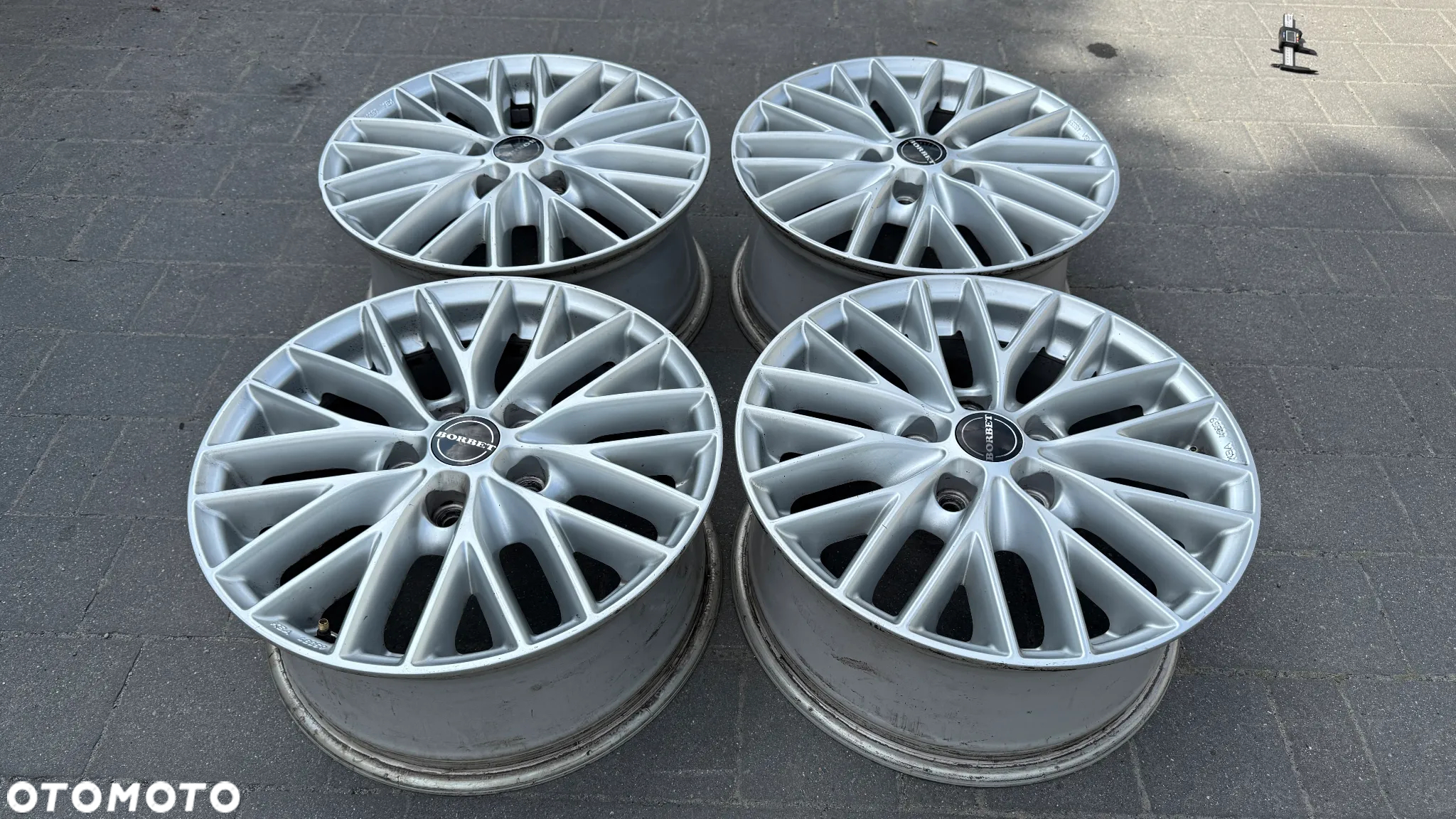 FELGI ALUMINIOWE BORBET R16 5x114.3 ET50 koła nissan kia hyundai - 2