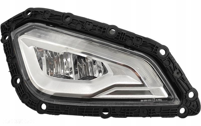 DAF XF XG XG HALOGEN DACHOWY PRAWY LED CHROM - 1