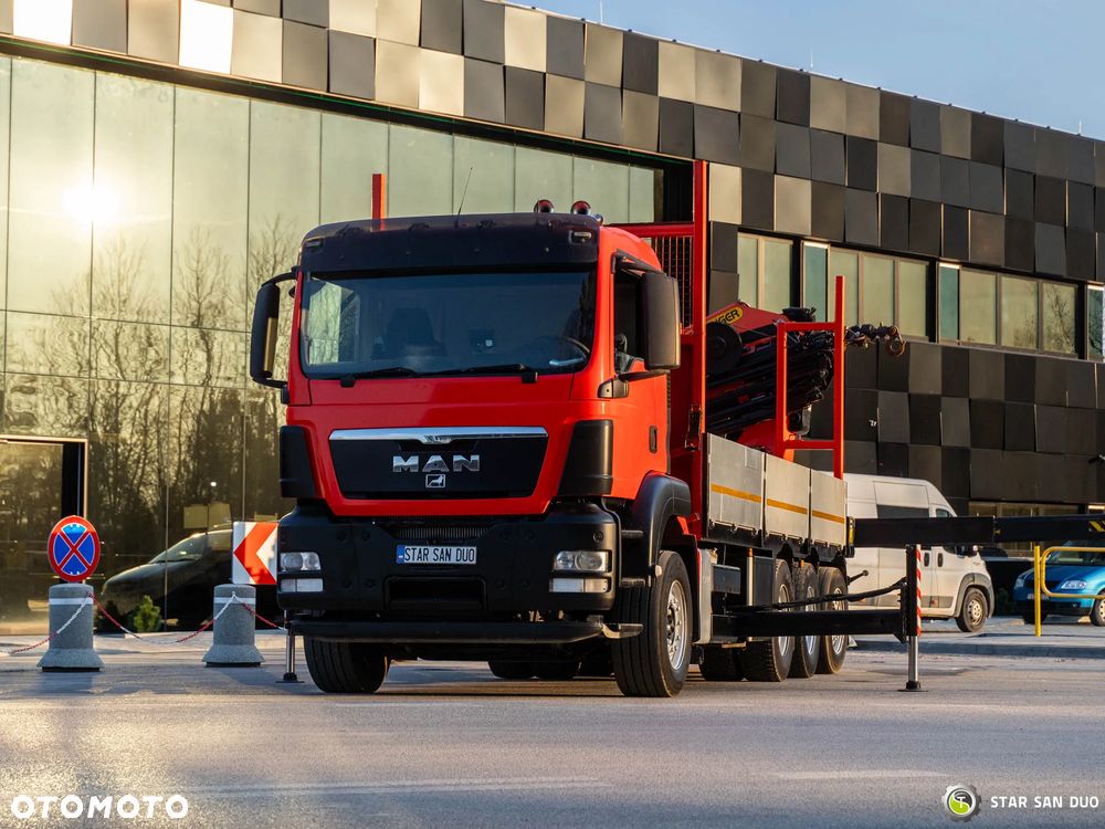 MAN TGS 35.400 8x4 Palfinger PK 34002 HDS Żuraw Wciągarka Cran Kran Winch Rotator - 7