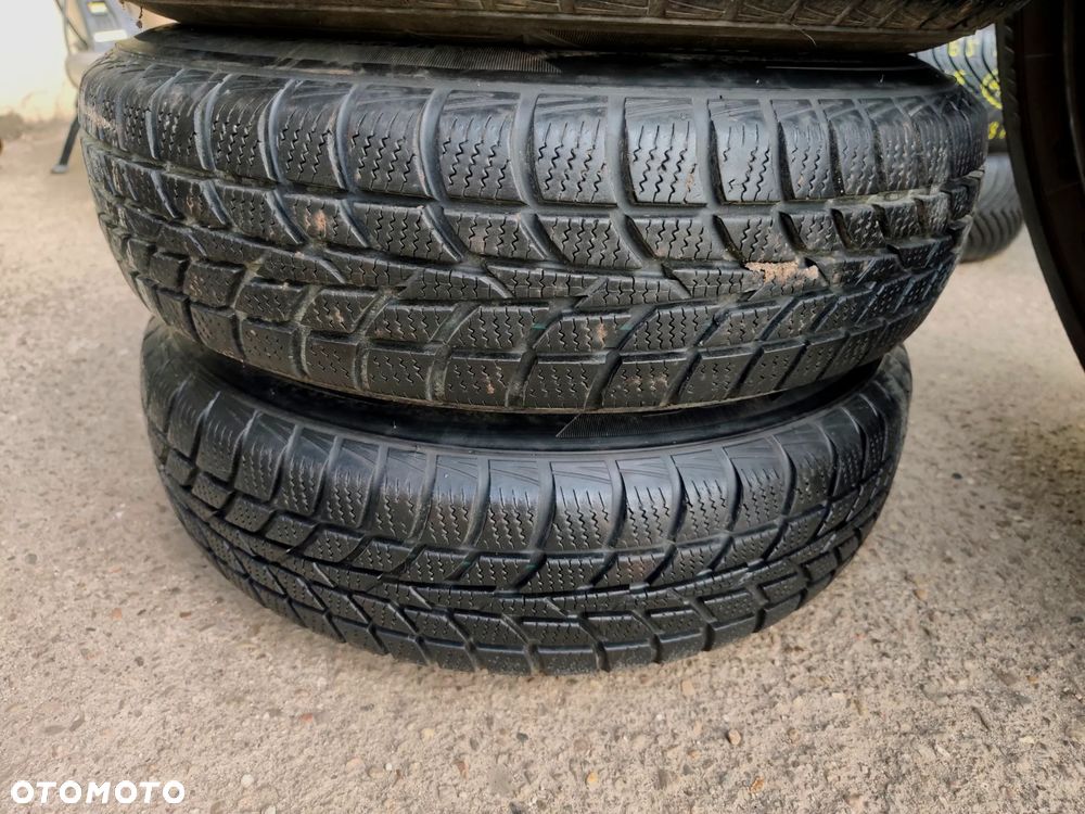 4x98 Felgi Stalowe Stal 13 Koła Zimowe Zima Opony FIAT SEICENTO CINQUECENTO UNO PUNTO PANDA LANCIA Y10 YPSILON SEAT IBIZA Łada Lada 155/80R13 HANKOOK WINTER I*CEPT RS 7mm Legnica ALU-RAD 155/80 - 3