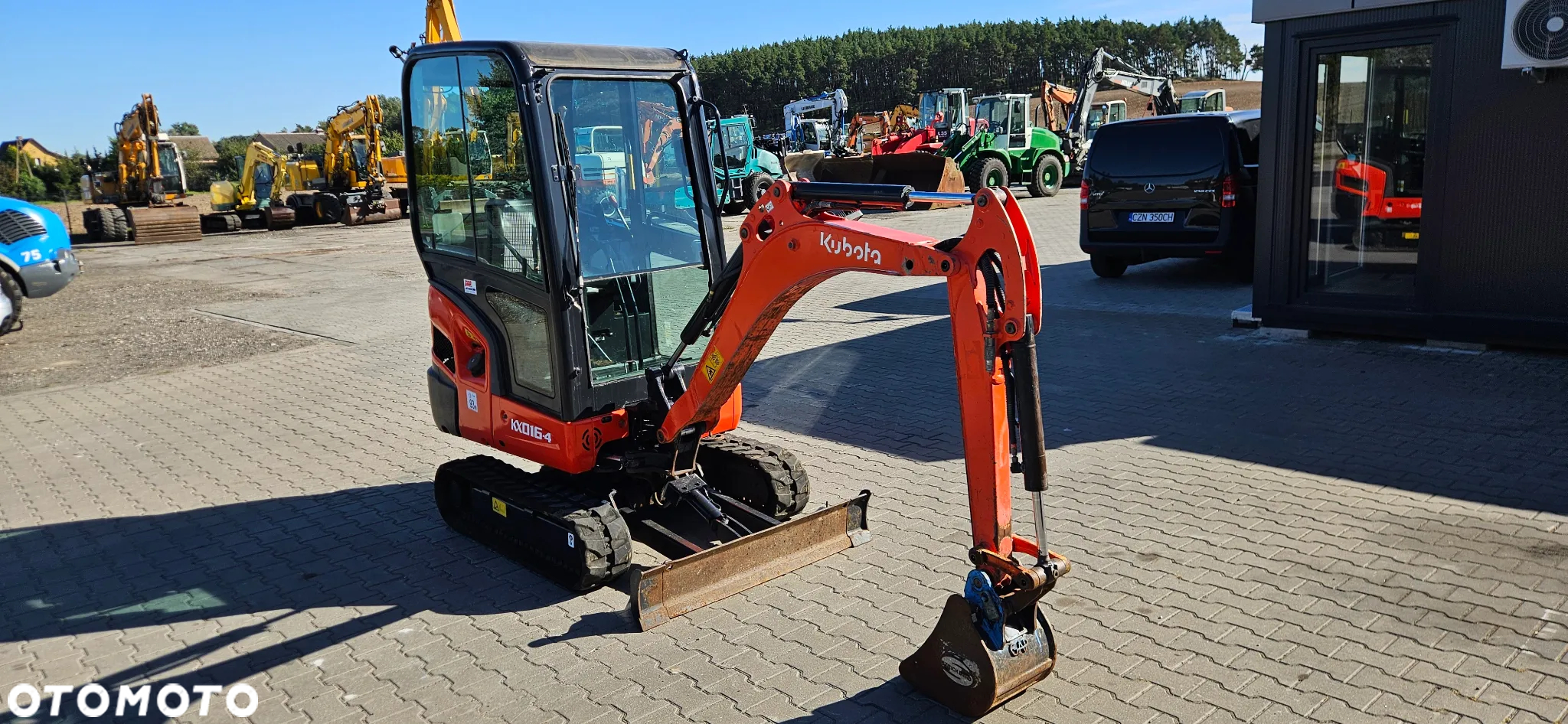 Kubota KX 016-4 2600 mtg poszerzane gąsienice sprowadzona - 7