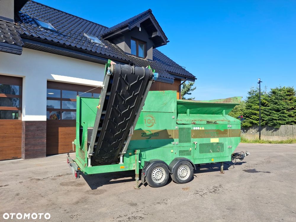 Inny Przesiewacz Bębnowy Zemmler MS 1600 Mobilny DMC 3500 KG Sortownik Silnik HATZ Do Ziemi Gruzu Zrębków MTH: 2488 - 2