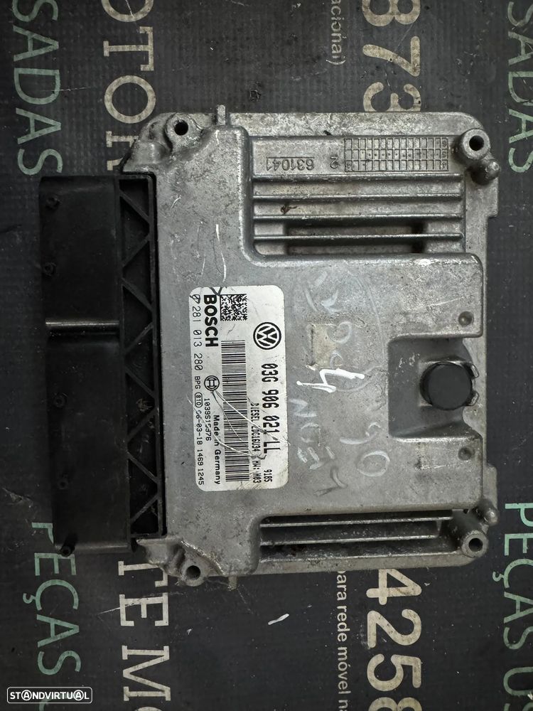 Centralina usada BOSCH 03G906021LL SEAT LEON 1P 2.0 TDI 140CV - 1