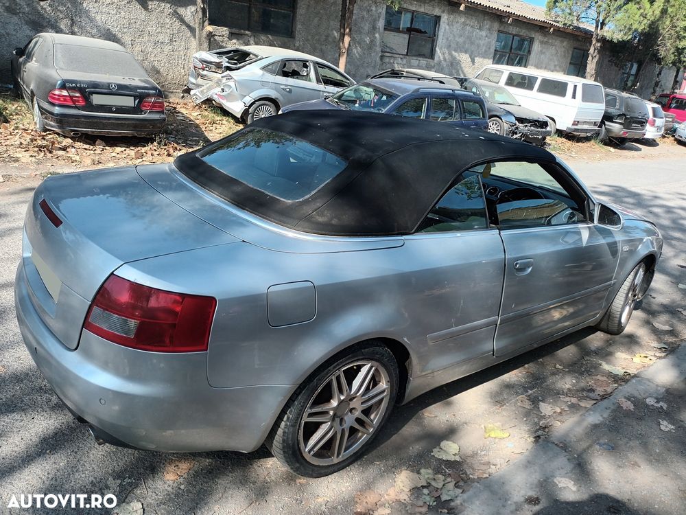 Dezmembrari  Audi A4 Cabriolet (8H, B6, B7)  2002  > 2009 3.0 Benzina - 30