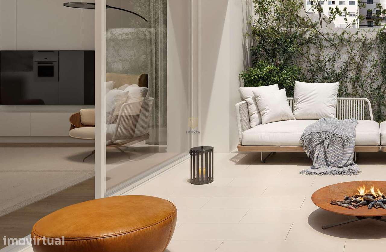 Apartamento T4, de luxo, em Matosinhos Sul, para venda, Condomínio Bri - Grande imagem: 4/23