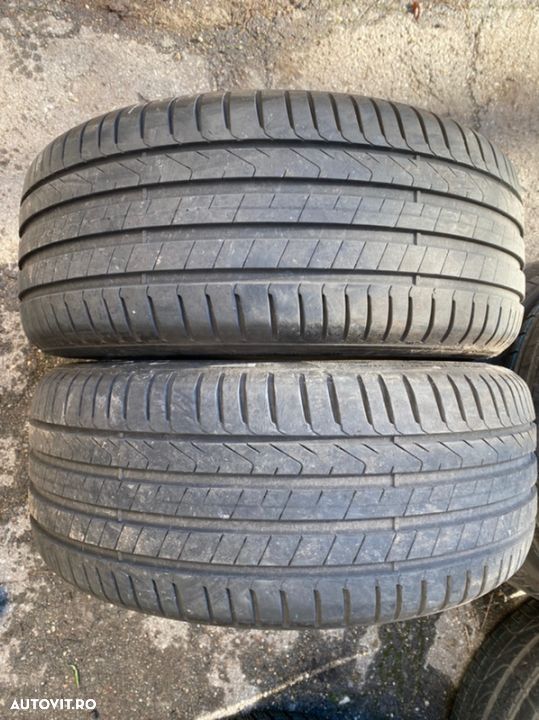 vand 2 anvelope 225/40/18 pirelli cu runflat de vară ca noi - 1
