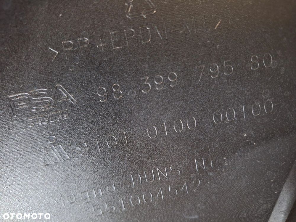 OPEL ASTRA VI 6 L GS LINE GSi Line 22- ZDERZAK PRZÓD PRZEDNI ORYG. 9839979580 WYSYŁKA 24H - 11