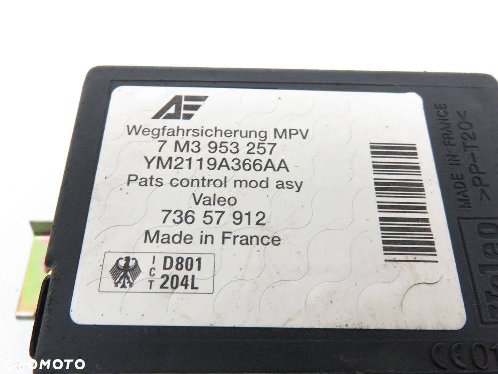 STACYJKA STEROWNIK SEAT ALHAMBRA I 2.0 06A906032QM 0261208689 - 4