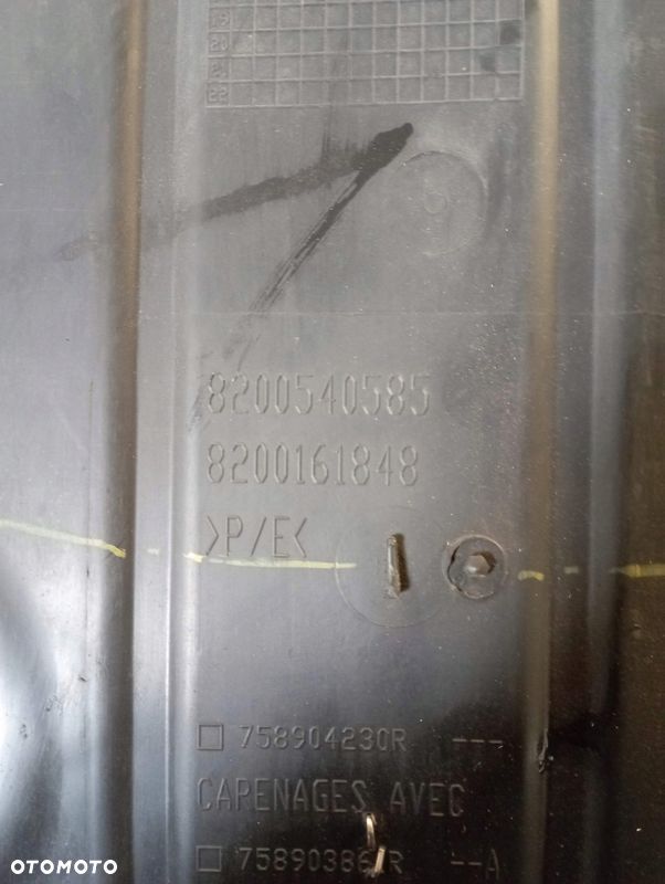 RENAULT CAPTUR I OSŁONA PŁYTA POD SILNIK 8200540585 758904230R - 2