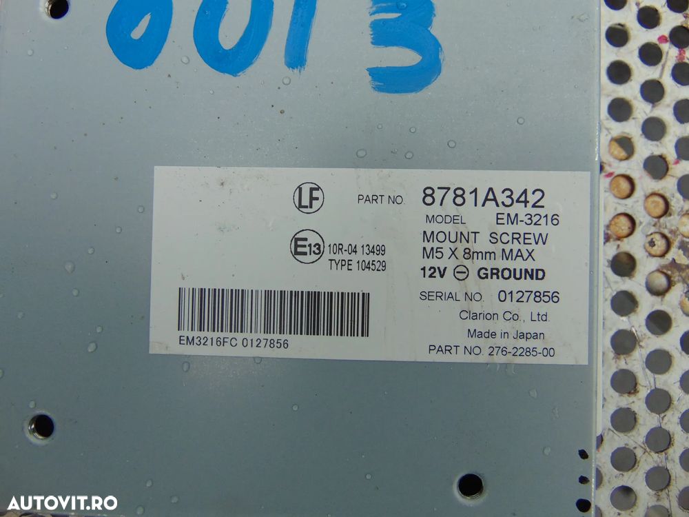 Modul camera Mitsubishi Outlander 3 2016-2023 cod 8781a342 - 3