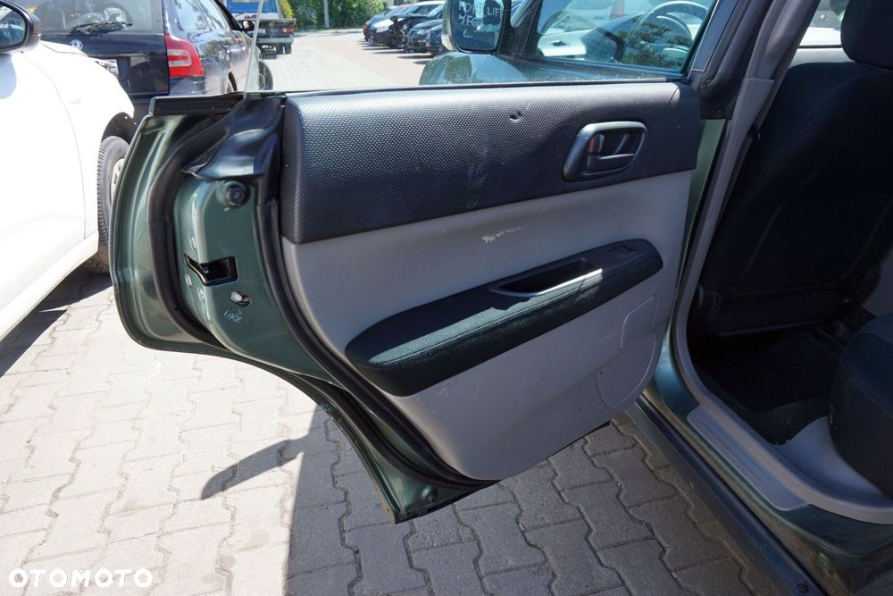 DRZWI TYLNE LEWE FORESTER II SG LIFT 5F6  ZIELONY EVERGREEN SUBARU 2006-2008 - 9