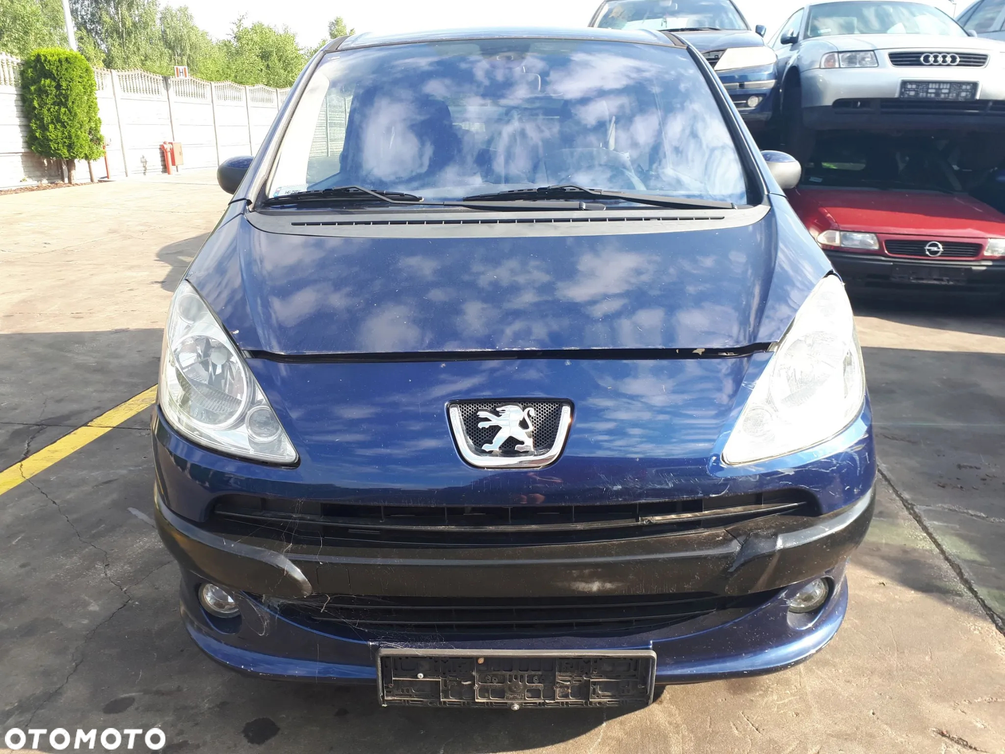 PEUGEOT 1007 1.6 16V 05-09 BŁOTNIK PRZÓD PRZEDNI PRAWY EGED - 21