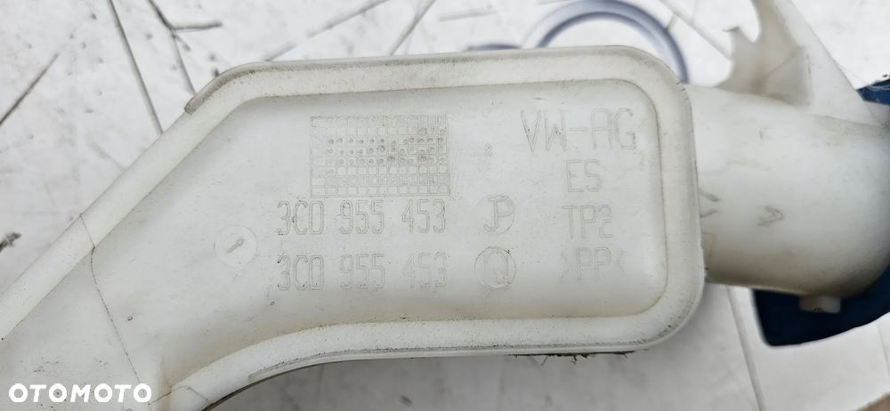 VW Passat B6 3C Sedan Kompletny zbiorniczek płynu spryskiwaczy Zbiornik spryskiwaczy z pompka czujnik 3C0955453P - 7