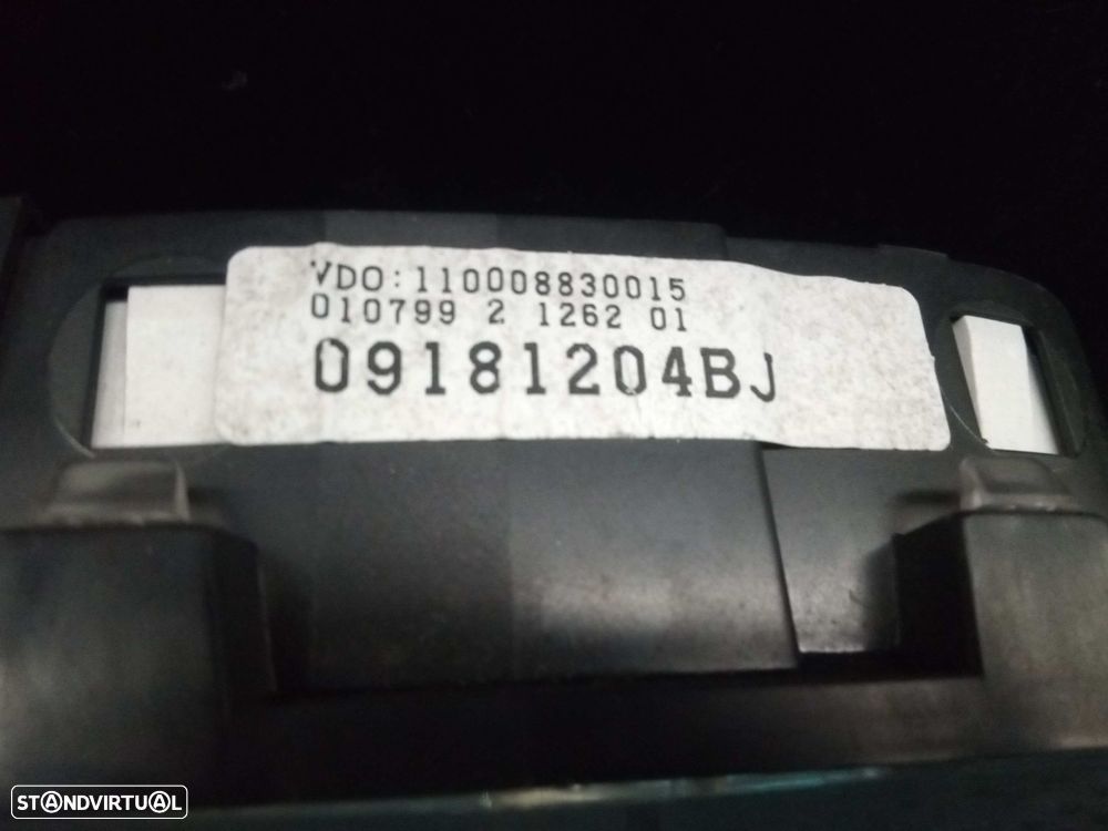 Quadrante / Conta Rotaçoes Opel Astra G Combi (T98) - 2