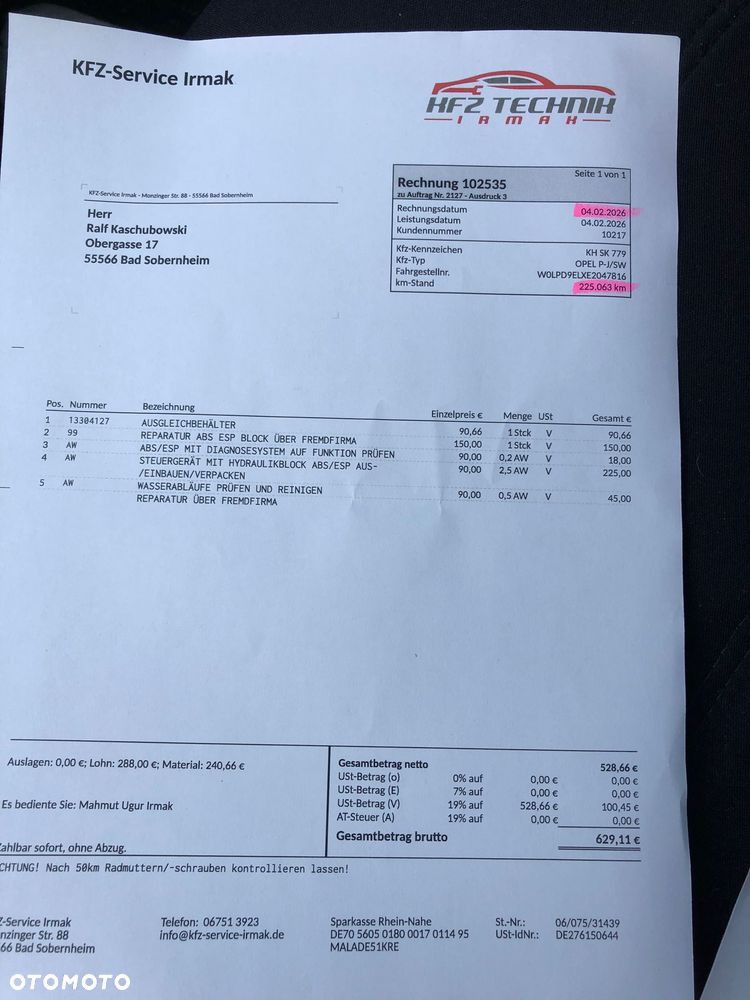Opel Zafira 2.0 CDTI Cosmo - 13