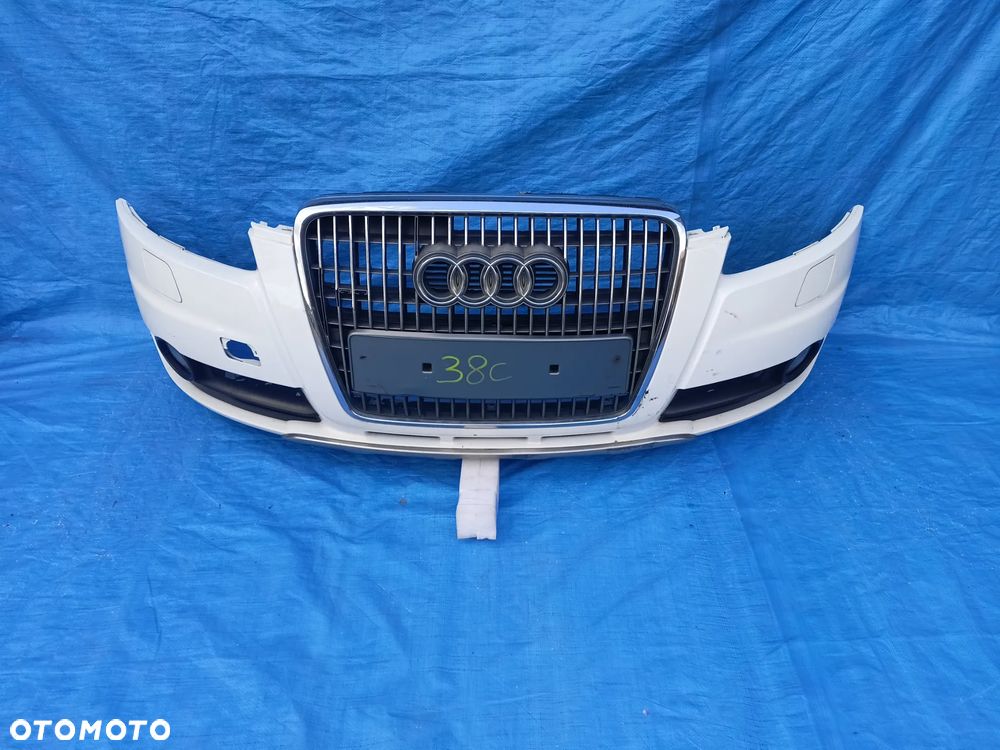 38C Zderzak przód przedni kompletny   Audi A6 Allroad C6 SPRYSKI XENON wysyłka - 2