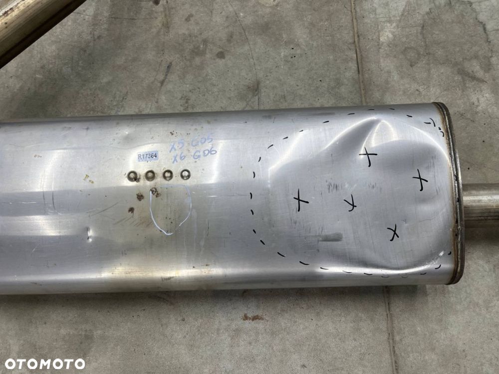 Wydech BMW X5 G05 X6 G06 18r.- 3.0d diesel tłumik końcowy 8470058 - 7