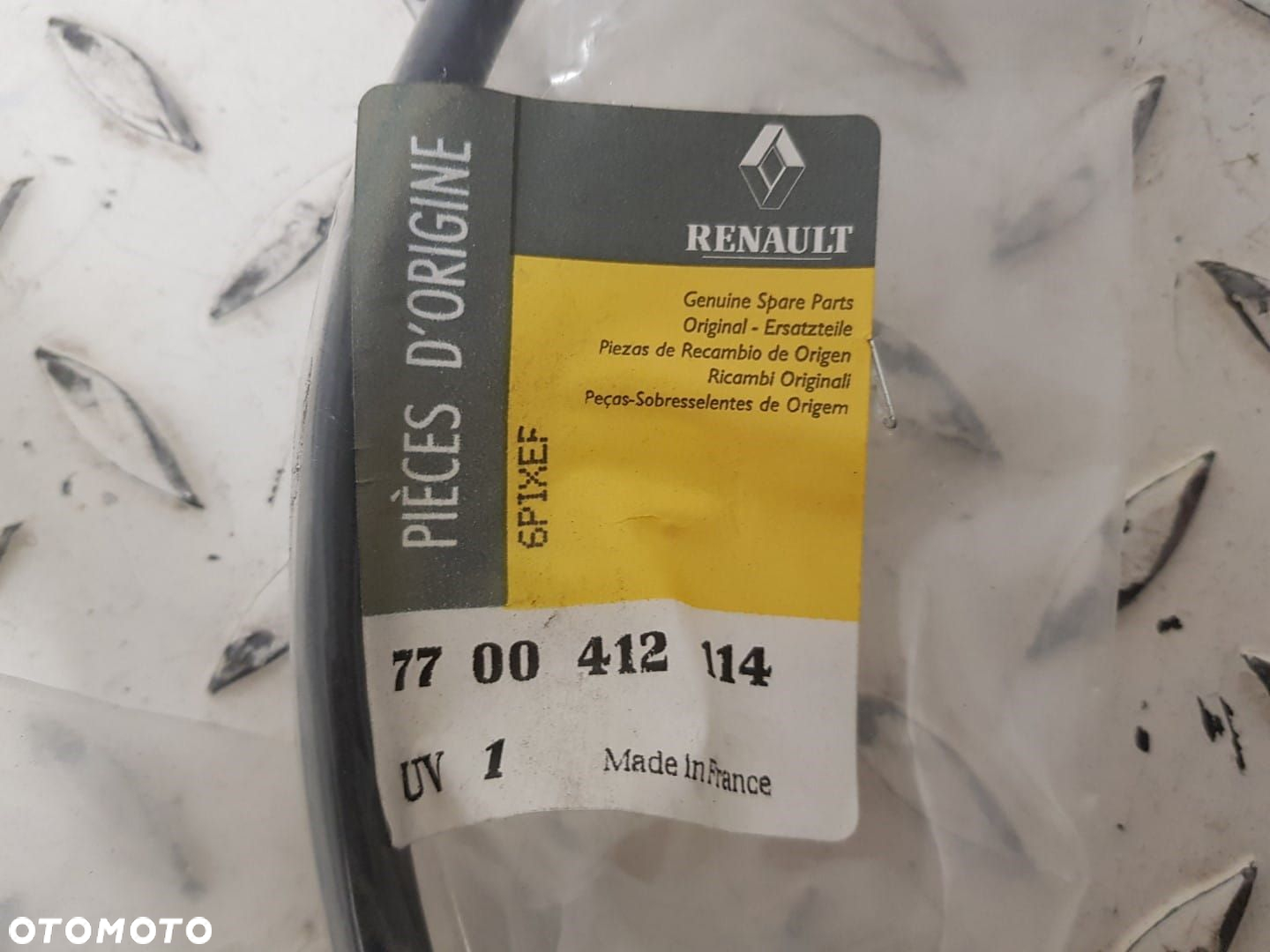 ORYGINALNY FABRYCZNIE NOWY PRZEWÓD WĄŻ PALIWOWY RURA PALIWA RENAULT CLIO III 3 08-12 7700412114 - 2
