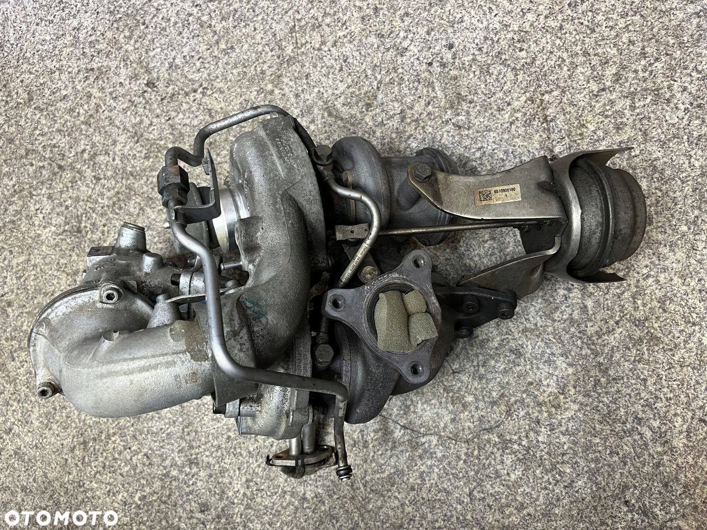 Turbiny turbina turbo gruszka W204 2.2 CDI Biturbo 651 651.911 KOMPLET W212 - 3
