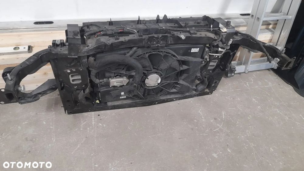 Jeep cherokee kl pas wzmocnienie komplet chlodnic belka wiatrak - 1