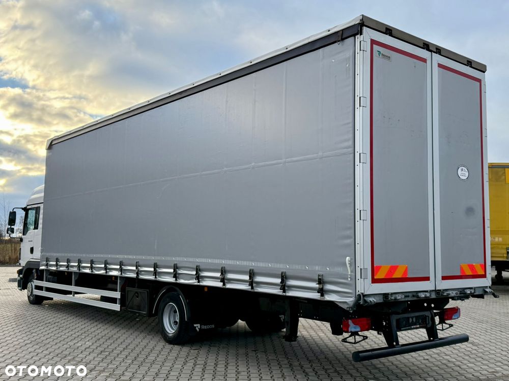MAN TGL 12.250 / FIRANKA / 23 EUROPALETY / 390 TYŚ KM / SYPIALKA / ZSUWANY DACH / EURO 6 / 2020 ROK - 3