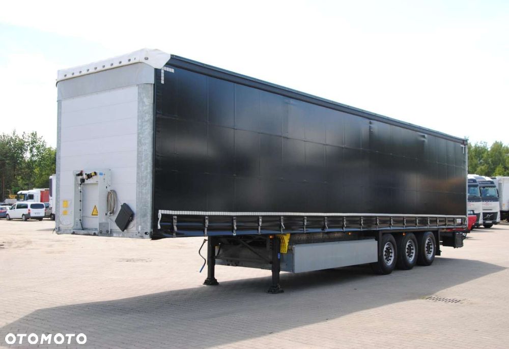 Schmitz Cargobull SCS kurtyna, podnoszona oś - 7