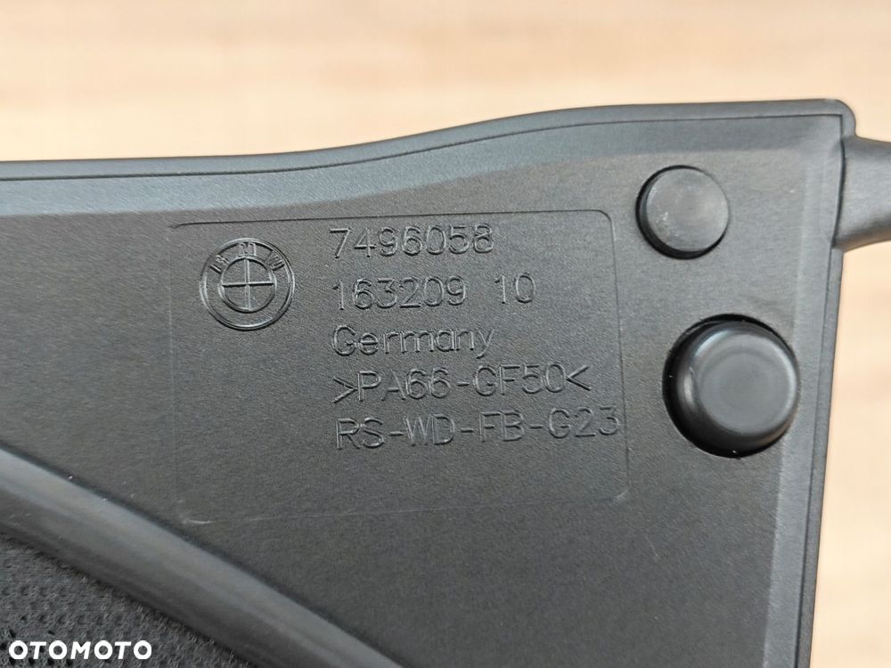 ORYGINALNY WIATROŁAP WINDSHOT OWIEWKA BMW G23 G83 7496058 33km - 5