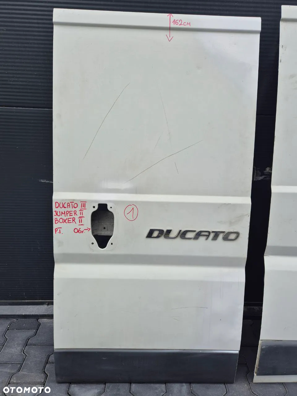 DUCATO III BOXER II JUMPER II 06r-> DRZWI MASKA BŁOTNIK - 2