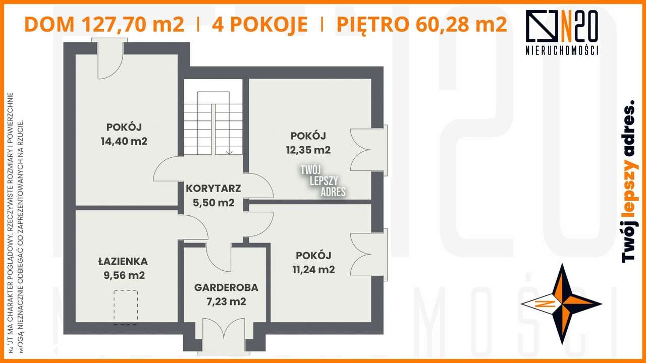 Dom bliźniaczy 127,7 m² | działka 509 m² | Brzezi - Pełny obrazek: 4/11