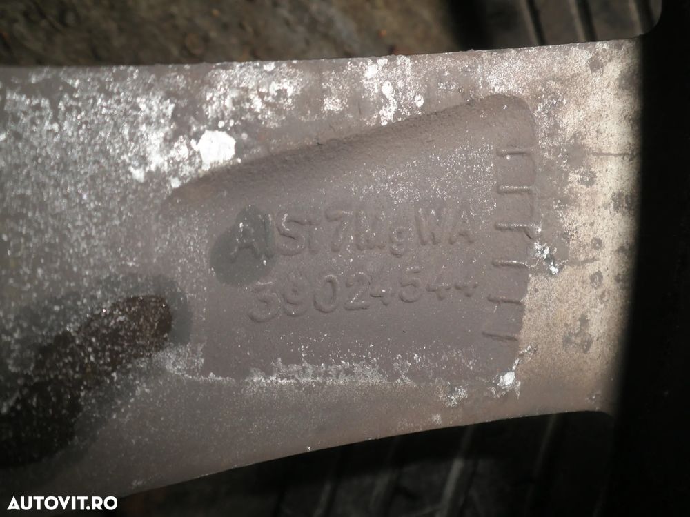 Jante 16" Opel Astra K 5x105 7J ET41 anvelope 205/55/16 39024544 - 4