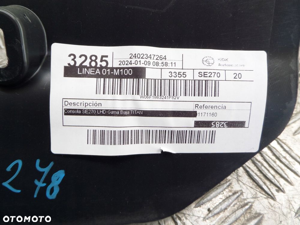 seat ibiza v 5 tunel środkowy oryginał europa 6f1863241 - 8