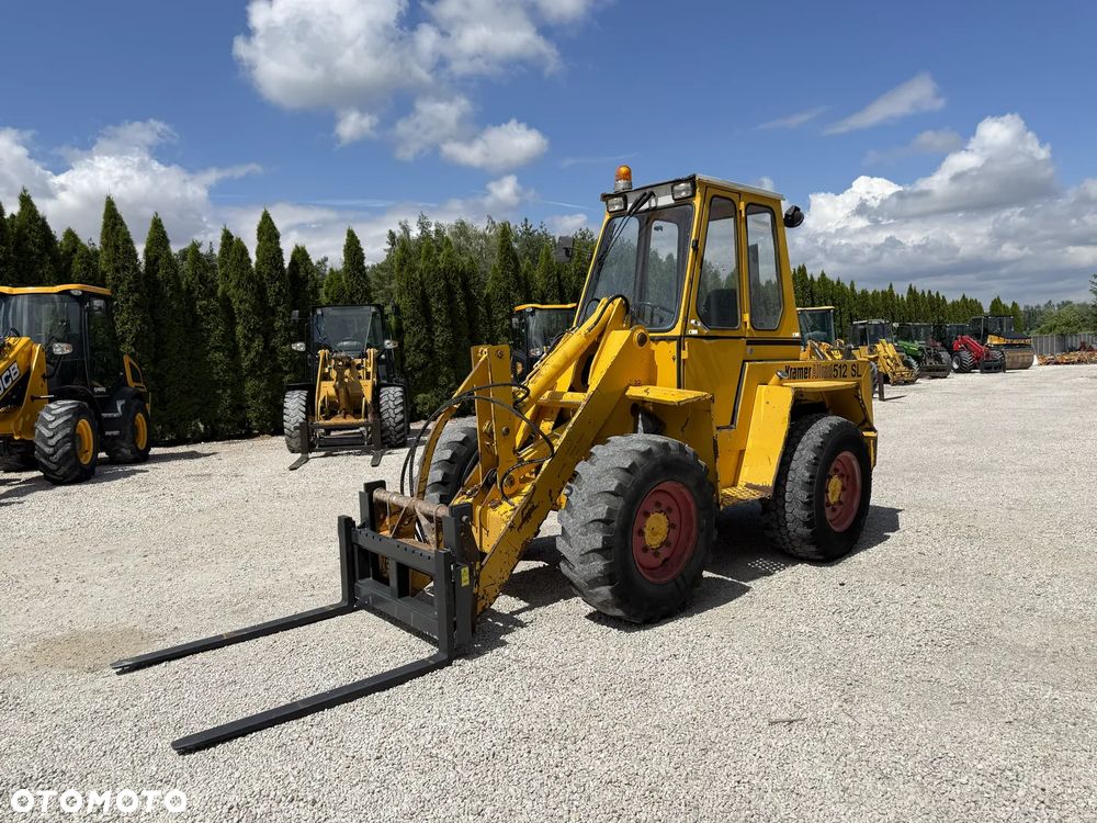 KRAMER 512 SL ŁADOWARKA / ORYGINAŁ / Z NIEMIEC / SILNIK DEUTZ / 512 412 jcb zettelmeyer schaeff czesci przegub - 10