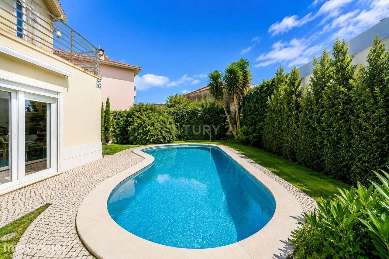 Moradia Isolada T5 com Piscina | 2 Suites | Garagem Box | Lote 585m2 | - Grande imagem: 3/23