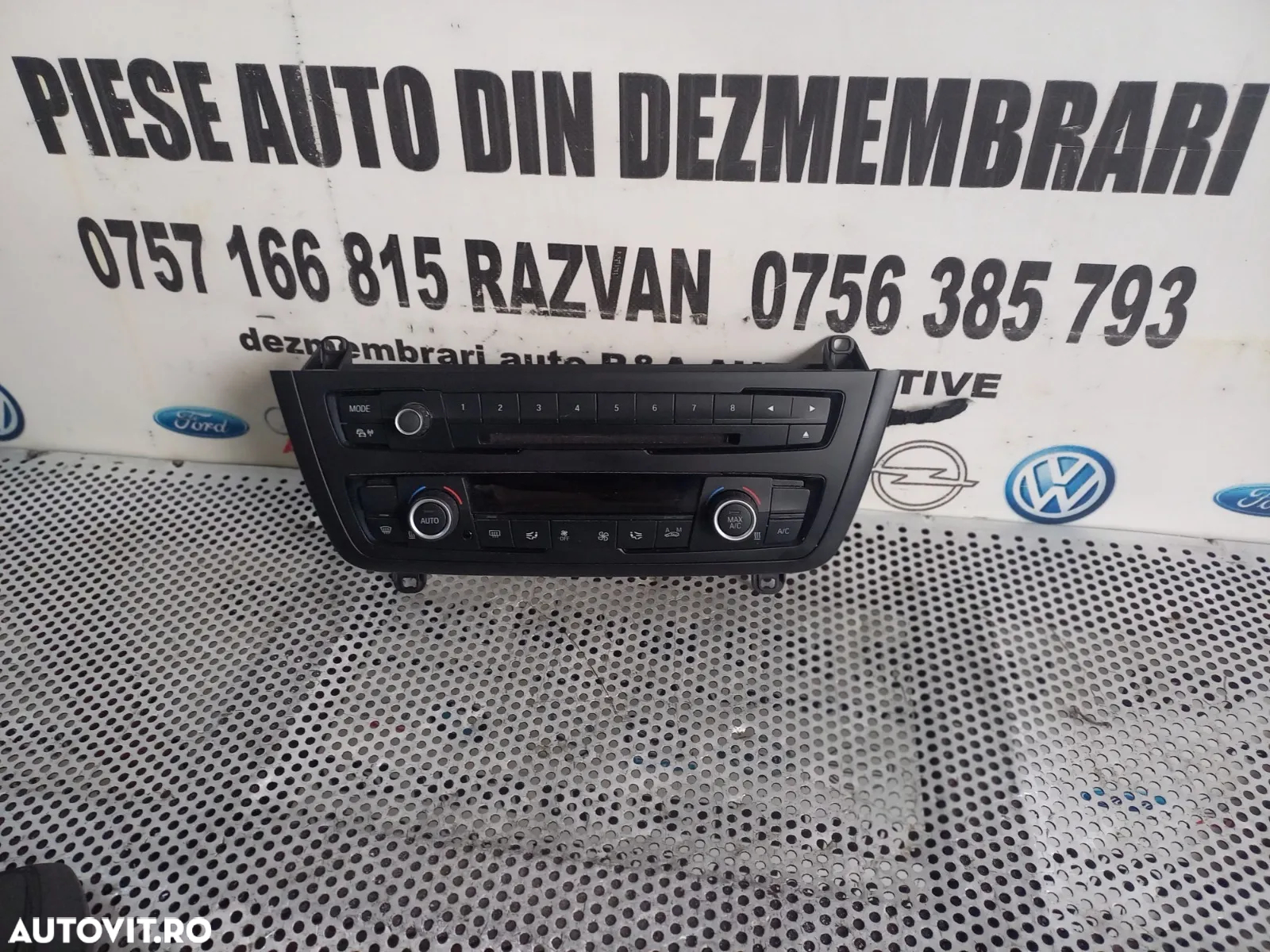 Panou Modul Comanda Clima Climatronic Interfata Radio Cd Bmw F30 F31 Seria 3 Dezmembrez - Dezmembra - 4