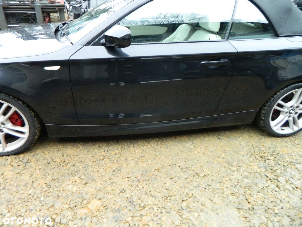 BMW E88 2010 MASKA ZDERZAK DRZWI 475 BLACK SAPHIRE - 6