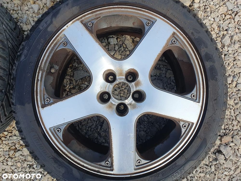 VOLKSWAGEN R17 UNIKATOWE ORYGINALNE FELGI ALUMINIOWE 17" 7J ET38 5X100 ALUFELGI 1J0601025S + OPONY CAŁOROCZNE CAŁOSEZONOWE PRAWIE JAK NOWE 4x KORMORAN ALL SEASON 225/45/R17 pow. 7mm 2022r KOMPLET KÓŁ 4 SZTUKI SANTA MONICA GOLF IV GTI - 3
