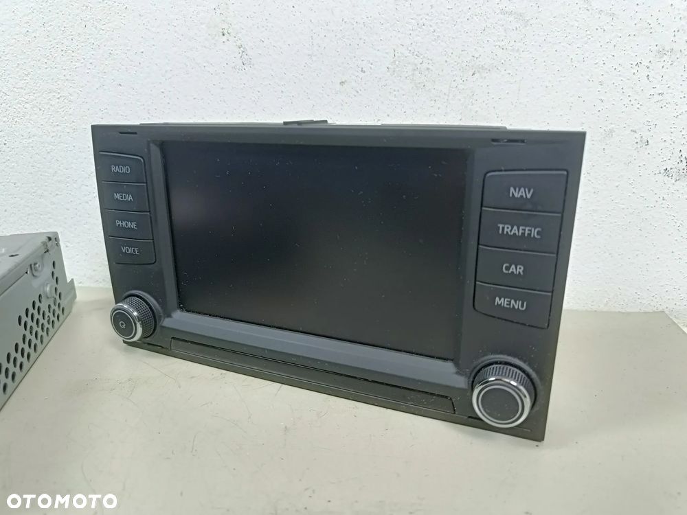 Radio Seat Leon 3 III Wyświetlacz Czytnik Jednostka Nawigacja 5QA035858 5F0919604A - 7