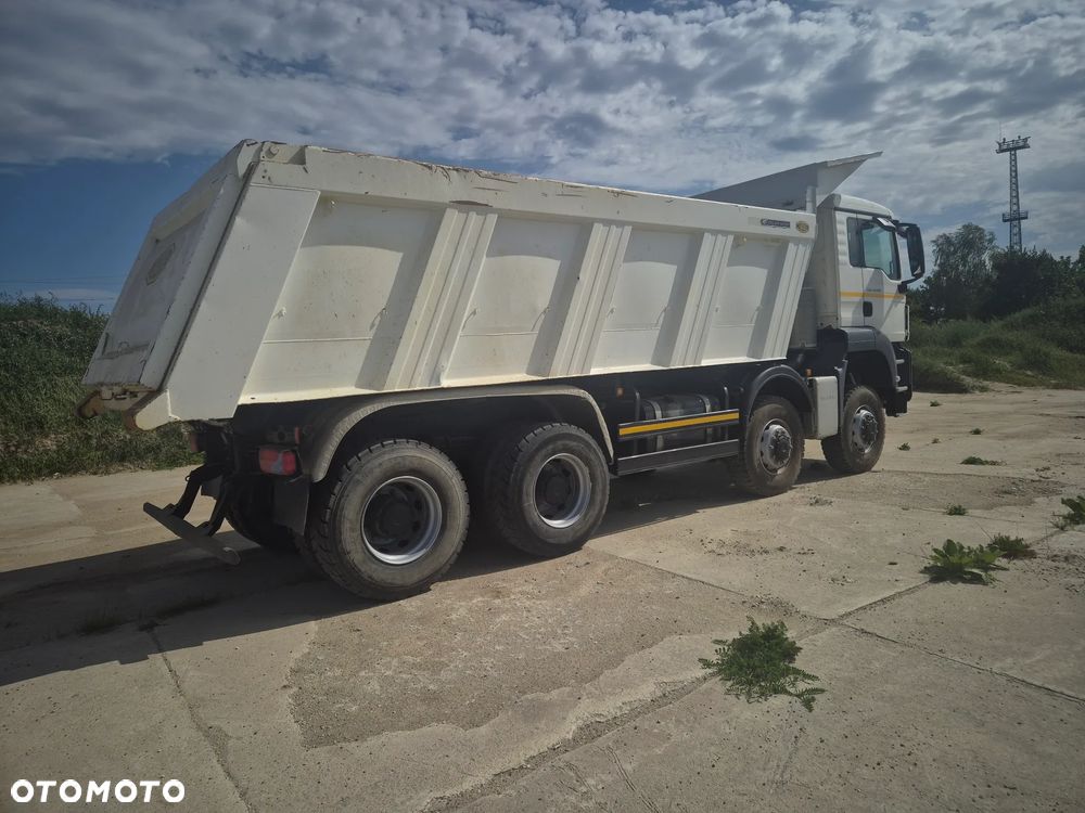 MAN TGS 41.460 8x8, MILLER hardoks, wywrotka, 89 000km, bardzo ładny stan, klima - 5