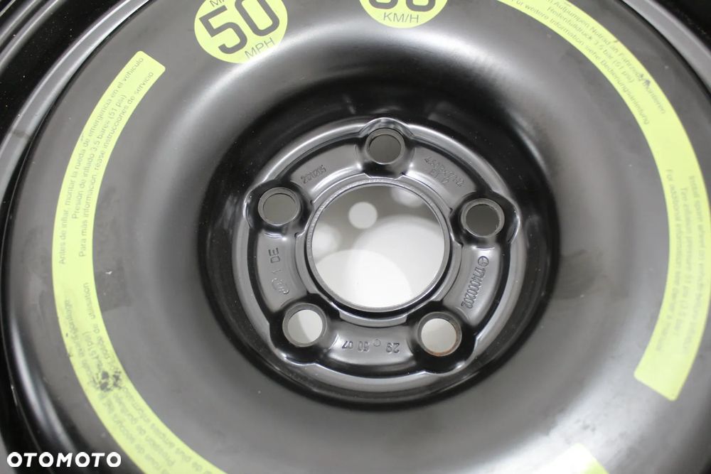 Koło dojazdowe + śruby dojazdówka 17" OE Mercedes SLK R171 W171 A1714000202 - 8
