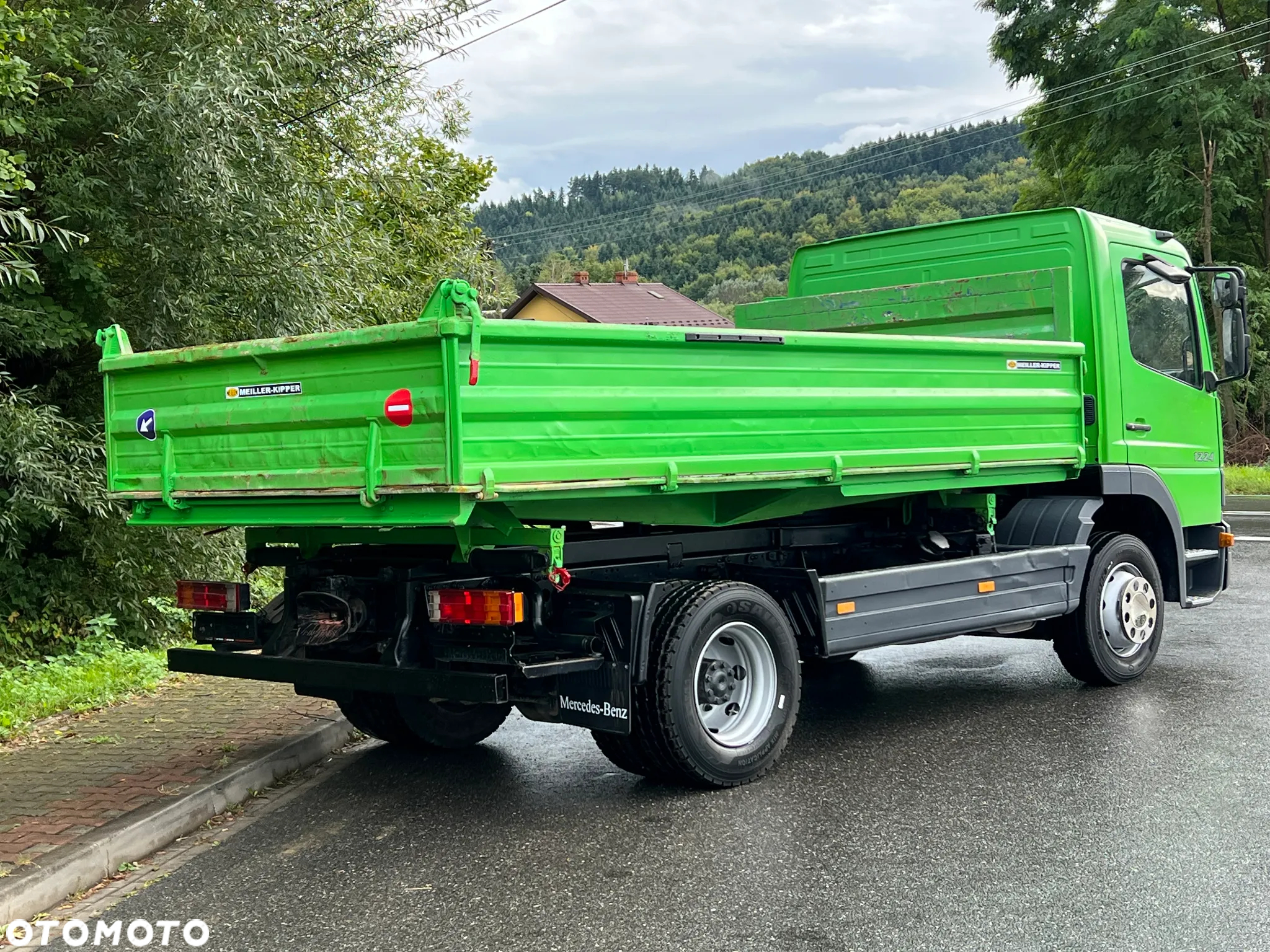 Mercedes-Benz * Mercedes ATEGO 1224 Kiper * Wywrotka MEILLER x3 * Bardzo Dobry Stan - 10