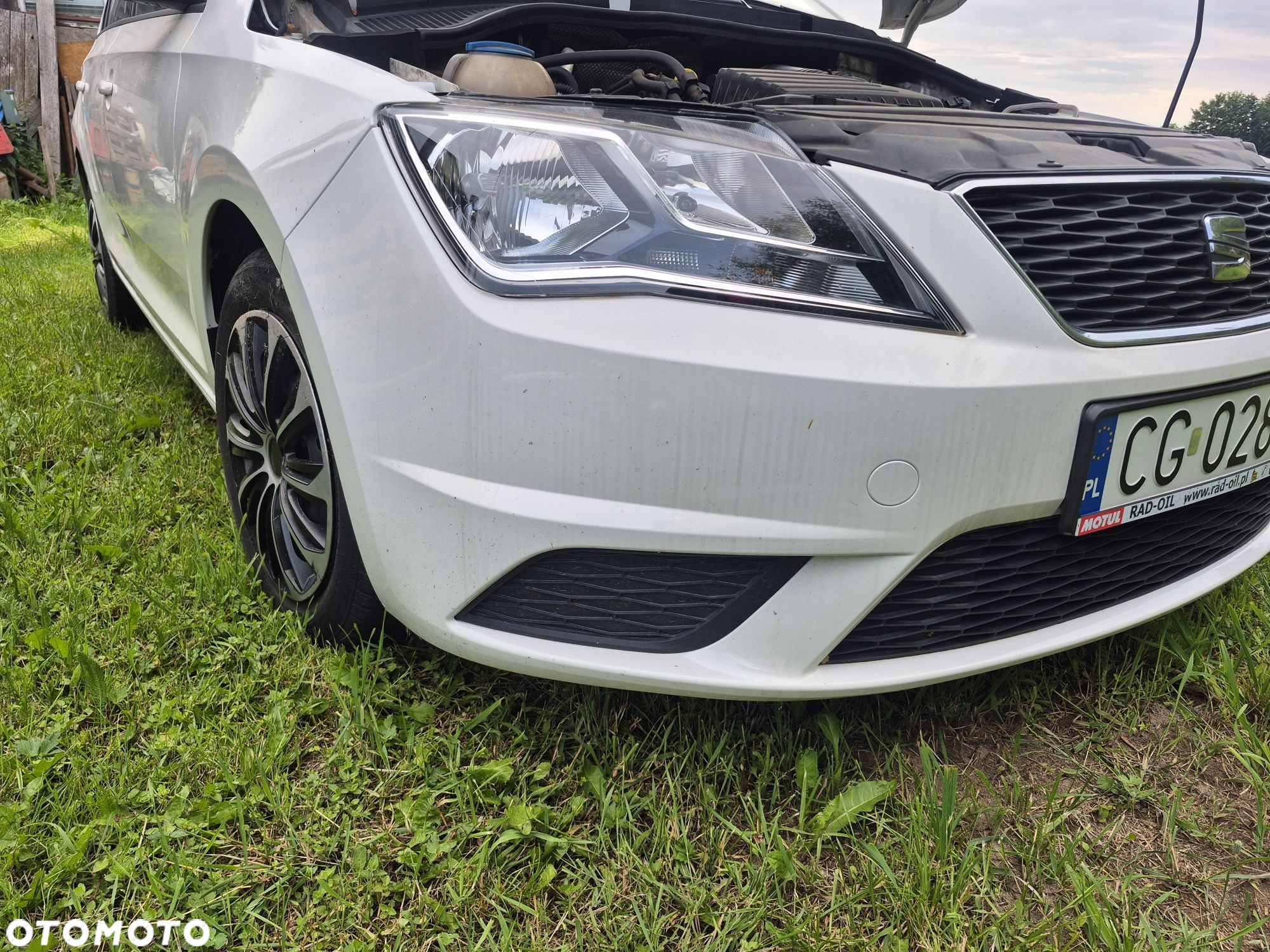 Zderzak kompletny seat toledo iv 12-19r. Kolor LF9E maska błotnik - 3