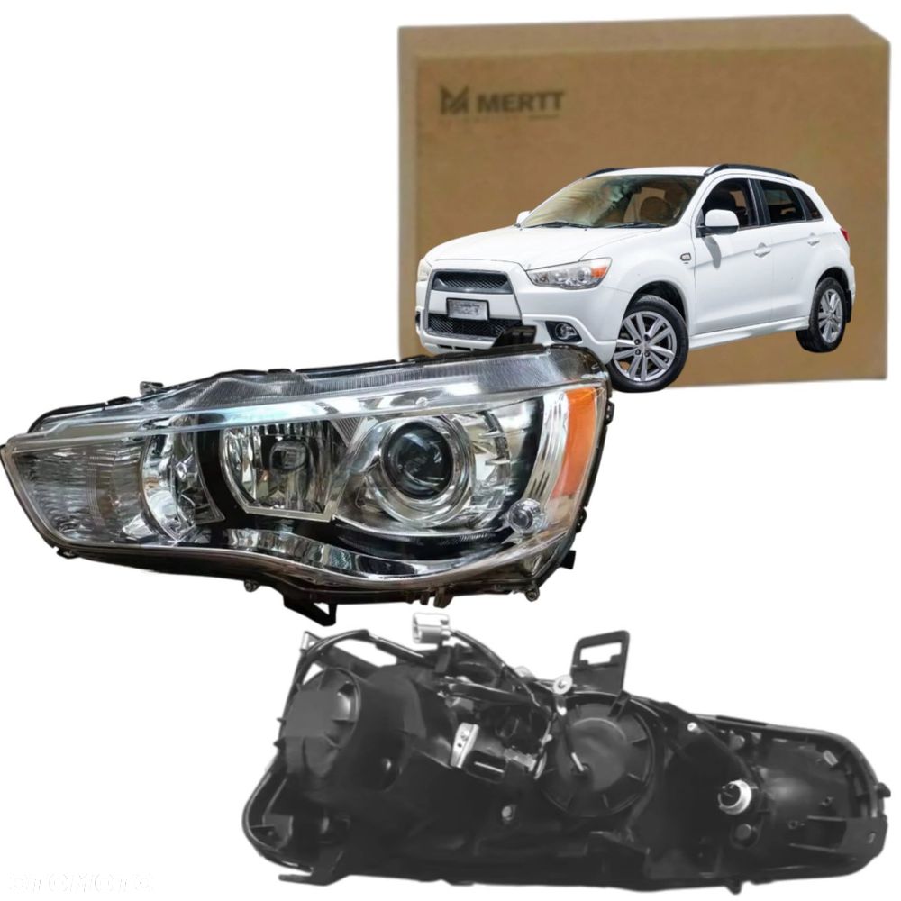 MITSUBISHI OUTLANDER REFLEKTOR KSENON LEWY LAMPA PRZEDNIA XENON - 1