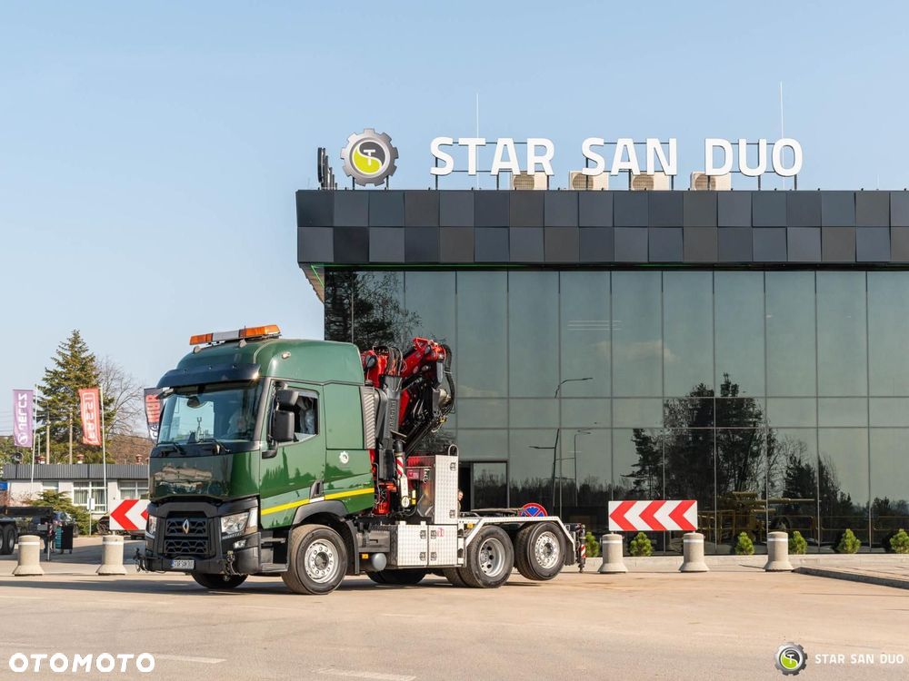 Renault T440 6x2 Fassi F485RA.2.26XE-Dynamic HDS Żuraw Fly Jib Siodło - 14