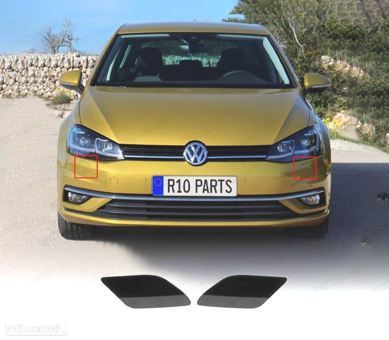 TAMPAS LAVAR FARÓIS VOLKSWAGEN VW GOLF 7 12-17 - 1