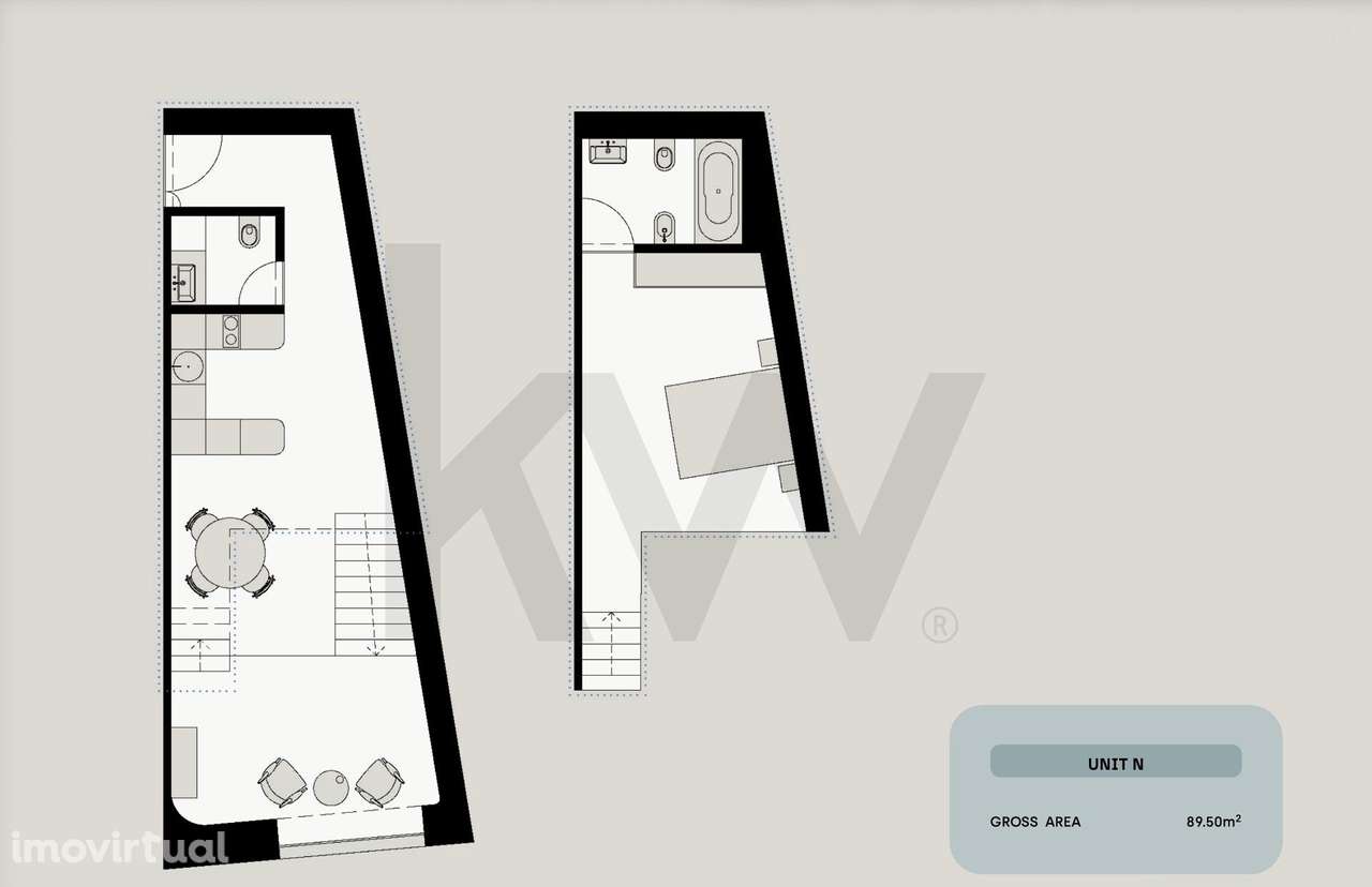 Apartamento T1 com mezzanine em primeira linha de rio | Pescaria River - Grande imagem: 5/16